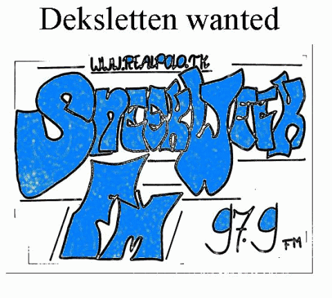 Deksletten wanted Sneekweek FM